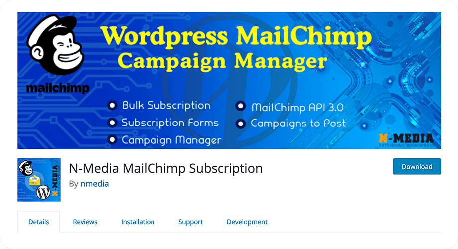 N-Media-MailChimp-Subscription